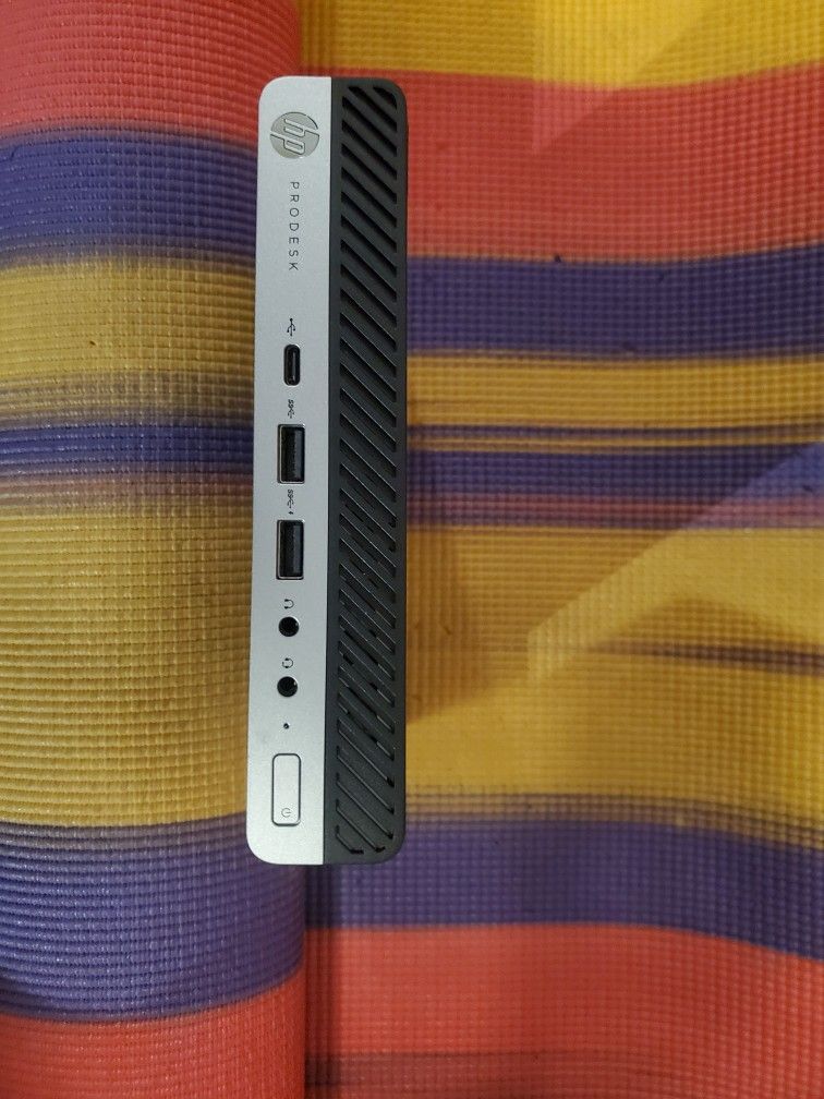 HP ProDesk 600 G4 - i5-8500T 8GB Ram, 120GB SSD Mini Desktop.