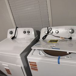 Whirlpool Washer And Dryer brand new. Never Used