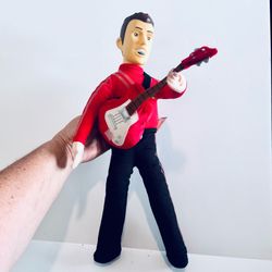 A5 16” THE WIGGLES MUSICAL SINGING TALKING PLUSH MURRAY RED GUITAR 2013 WORKS!
