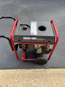 Porter Cable gas generator