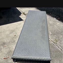 71.36 in. Diamond Plate Aluminum Full Size Crossbed Truck Tool Box