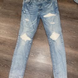 Amiri Jeans Size 33 No Low Balls