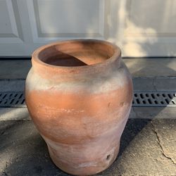 Antique Vintage Large Garden Terracotta Pot  