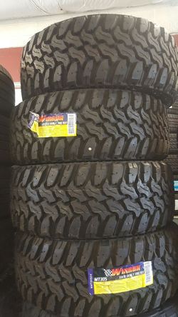 (contact info removed)8 Mud Terrain tires