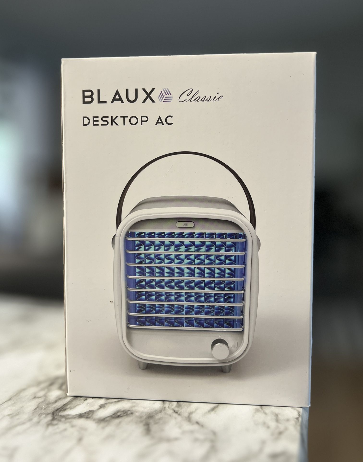 Blaux Classic Desktop AC Air Conditioner Portable Cooling Fan With Mood Light