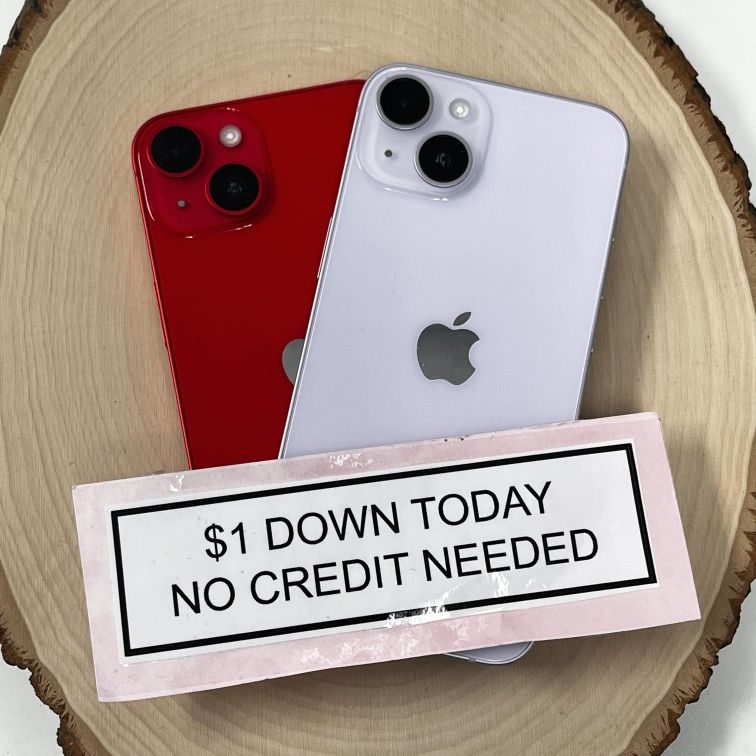 Apple IPhone 14 Phone -PAYMENTS AVAILABLE-$1 Down Today 