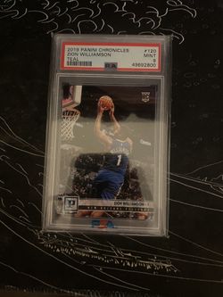 Zion Williamson 2019–20 Panini Chronicles #120 PSA 9