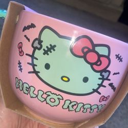 Hello Kitty Frankenstein Ramen Bowl