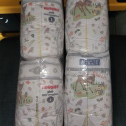 Huggies +plus Little Snugglers Size 1