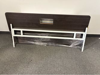 Table and L shape desk