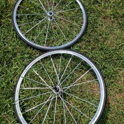 A Set Of Mavic Bicycle Racing Rims