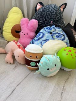 Variety squish pillows