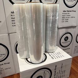 Shrink Wrap Plastic Wrap Delivery Available