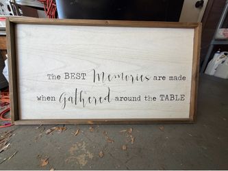 Free Wooden Sign