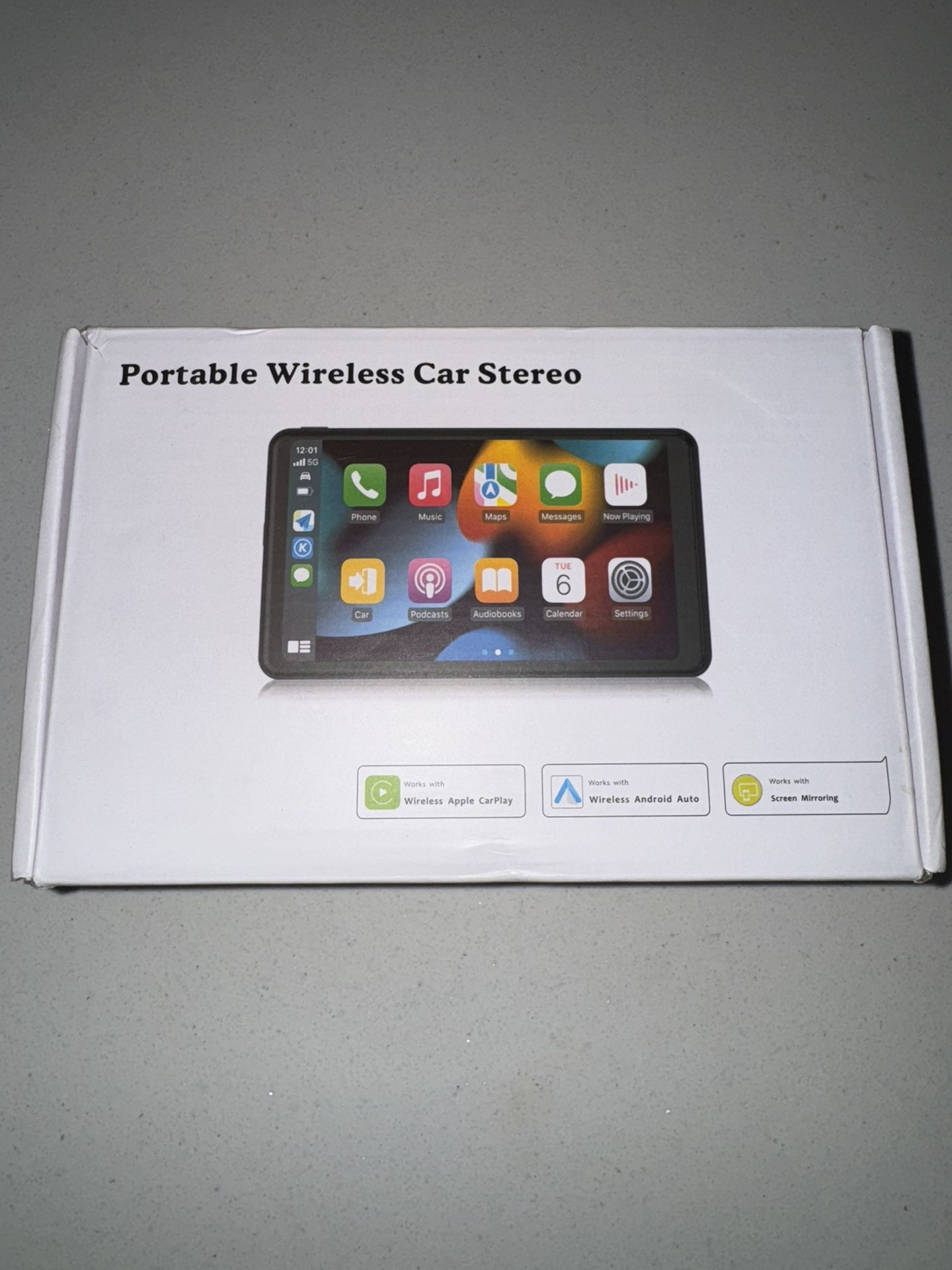 Portable Wireless Car Stereo