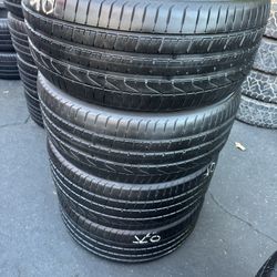 4 Tires 285-40-22 Pirelli Good Condition $220 All Four Mounted And Balanced 