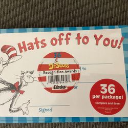 Brand New 36 Dr. Seuss Recognition Awards
