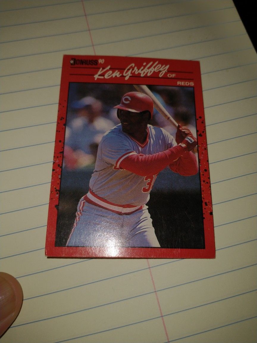 Donruss 1990 Ken Griffey Sr #469 Error Card