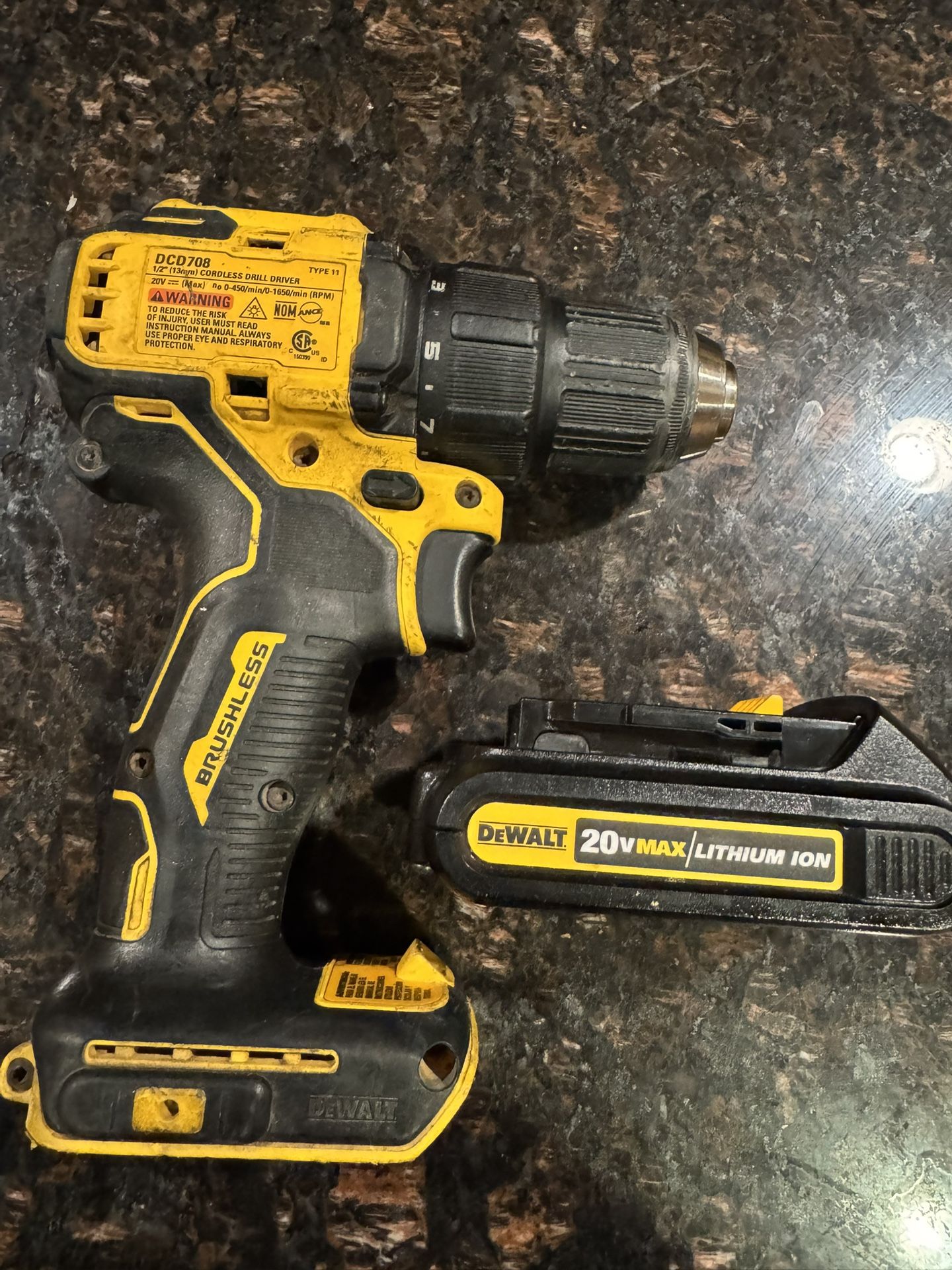 Dewalt drill 20v