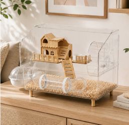 Large Hamster Cage with Accessories