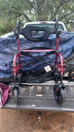 Walking chair new but has broken peg.