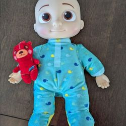 CoComelon JJ musical bed time doll
