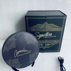 Mini Sono Wireless Bluetooth Speaker Signature Collection, 5W, Black, 20223