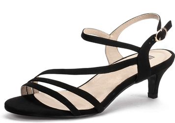 Brand New Size 8 Women's Dressy Shoes in Black Nubuck