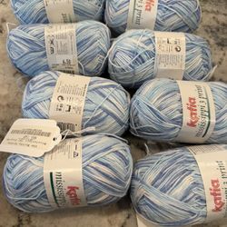 8 Skeins Soft Blend Yarn 