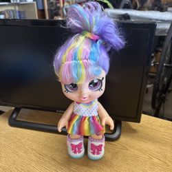 Kindi Kids Snack Rainbow Doll 10 Inch