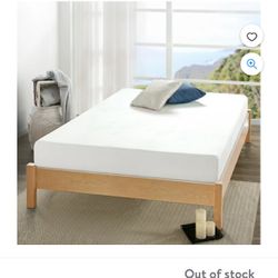Full Bed Frame And Mattress 