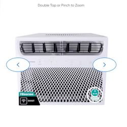 Hisense 1000-sq ft Window Air Conditioner with Remote (230-Volt, 18000-BTU) Wi-Fi enabled