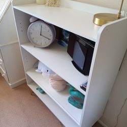 White Wooden Bookshelf