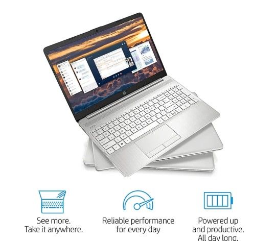 HP 15.6" Notebook, Intel i5, 8GB Memory, 256GB SSD, Windows 10