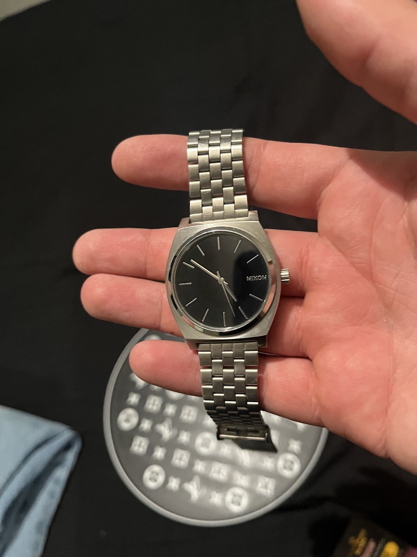 Silver Nixon Watch