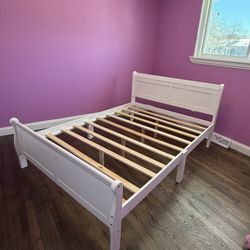 Queen platform Bed Frame