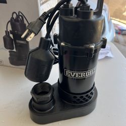 3 Sump Pumps For Sale 