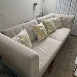 Beige couch
