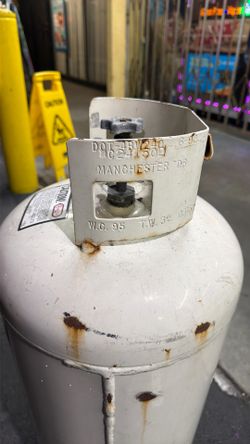 Propane Tank. Make Offer.  Has Some Gas Not Much!