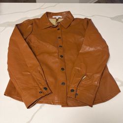 Women’s Leather Jacket Size M
