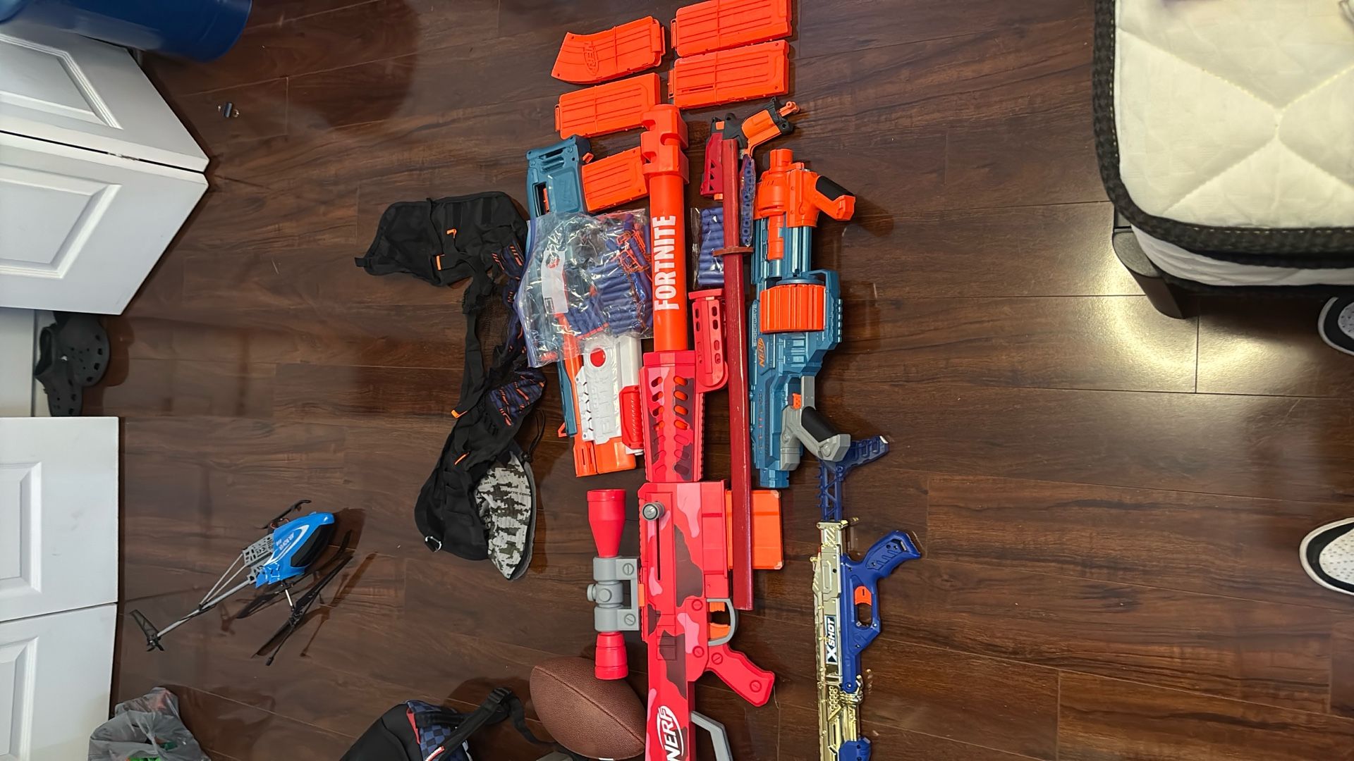 Nerf gun collection 