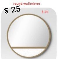 Brand New Round Wall Mirror