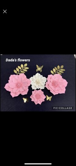 Paper flowers