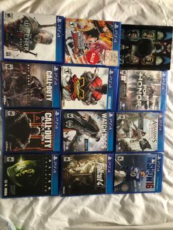 PS4 EMPTY BOXES
