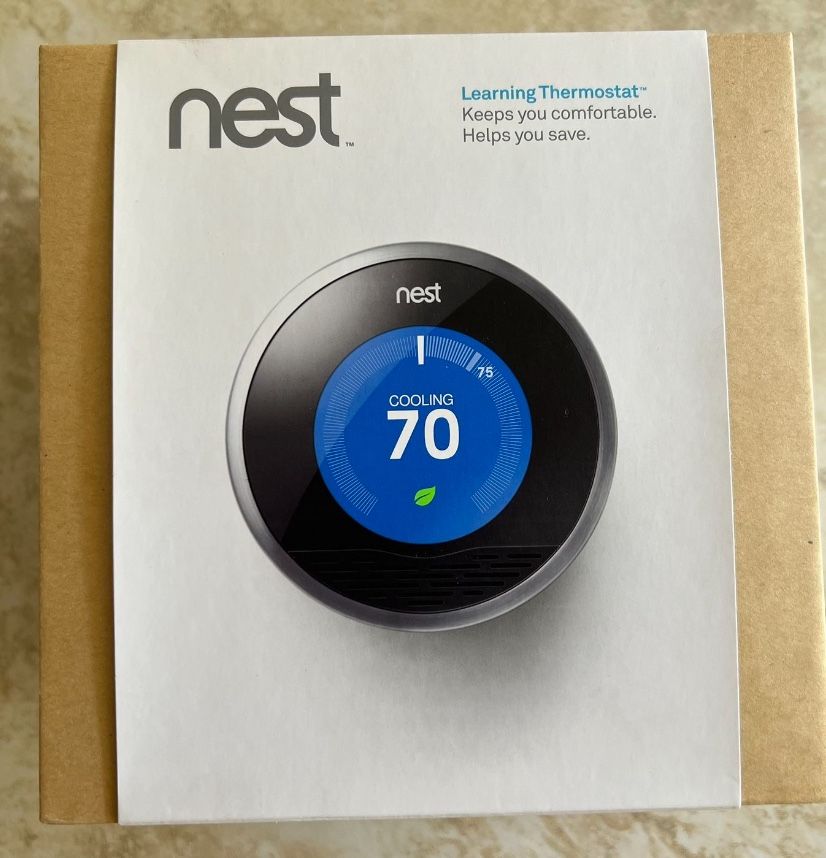 Like New Nest Thermostat 1st Gen. *PLEASE SEE NOTES*