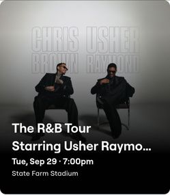 Chris Brown & Usher R&B Tour