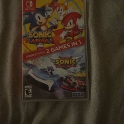 Sonic Mania And Team Sonic Racing