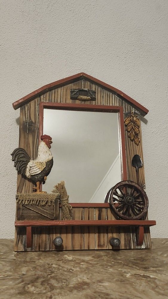 Adorable Farm Style Mirror