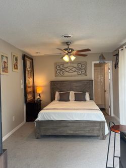Bed Frame Queen size + Mattress moving sale