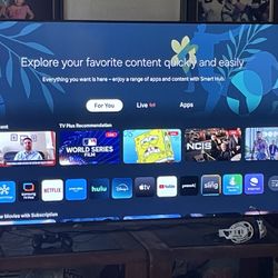 Samsung 65 Inch Top Of Line Model Bought 2024
